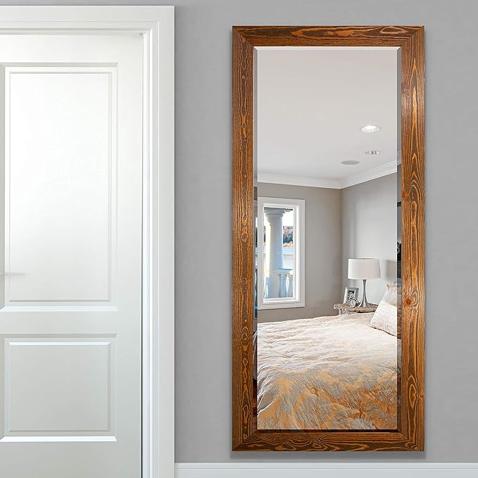 Wexford Home Barnwood Wood Full Length Mirror - Image 3
