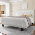 Feonase Velvet Queen Platform Bed Frame by FEONASE
