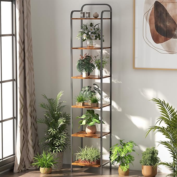 5 Tier Bookshelf, Bookcase - Image 5