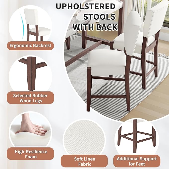 Ball & Cast 5-Piece Dining Table Set - Image 6