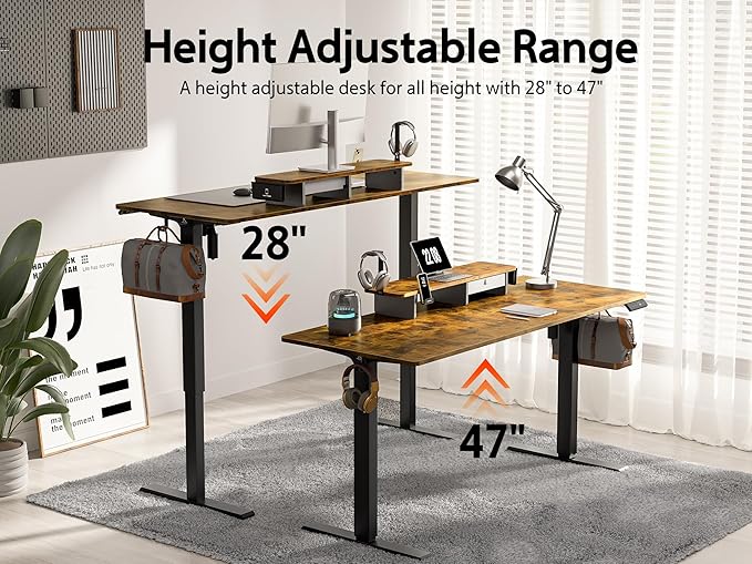 48x24 Inches Electric Standing Desk - Image 6
