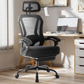 Ergonomic Office Chair with Footrest, Ultra Thick Reclining Office Desk Chair by TUKAKA