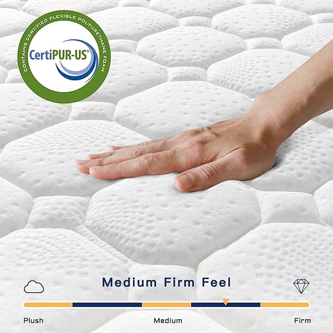 Vesgantti 10 Inch Twin XL Multilayer Hybrid Mattress - Image 5