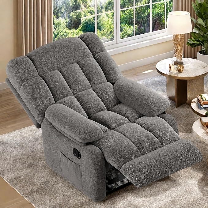 Oversized Recliner Chair, Adjustable Recliner - Image 6