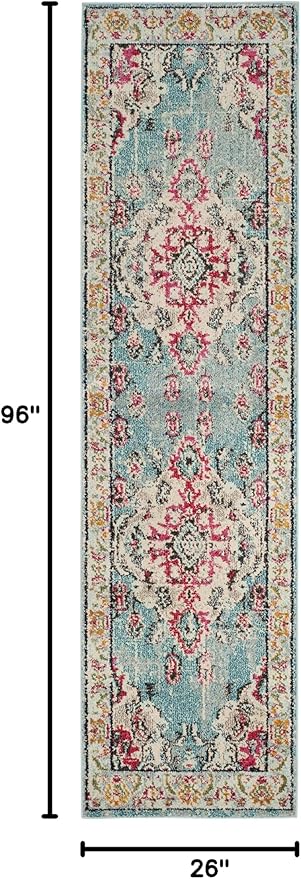 SAFAVIEH Monaco Collection Runner Rug - Image 2