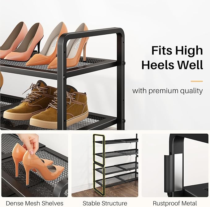 Shoe Rack - Expandable Shoe Organizer - Image 5