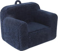 Kids Snuggly-Soft Sherpa Chair, Cuddly Toddler Foam Chair by MOMCAYWEX