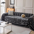 HANDONTIME Boho Geometric Couch Covers by HANDONTIME