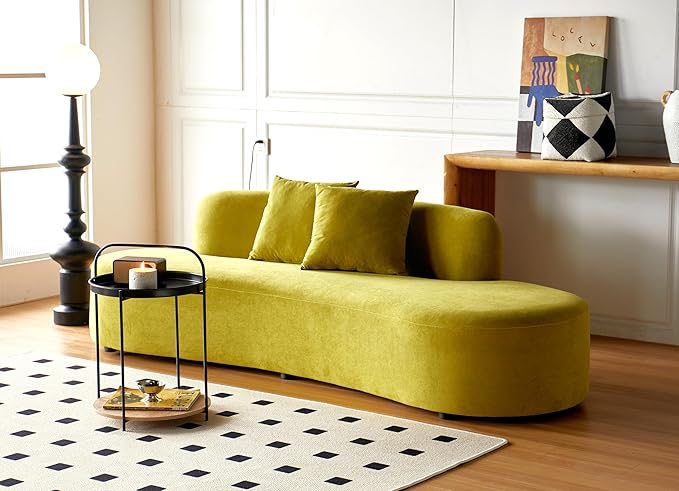 Container Furniture Direct 90" Curved Sofa - Image 2