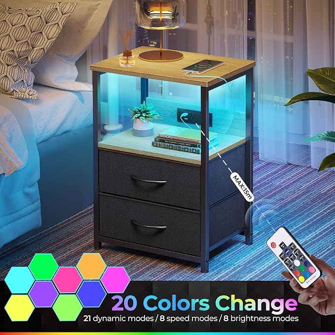 Seventable Nightstand Set of 2 - Image 4