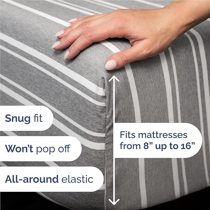 Twin XL Size 3 Piece Sheet Set - Image 3