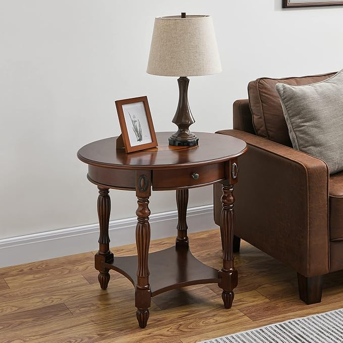 MODERION Solid Wood End Table - Image 4