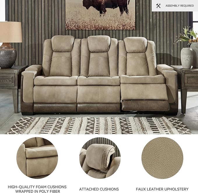 Signature Design by Ashley Next-Gen DuraPella Power Reclining Sofa - Image 4
