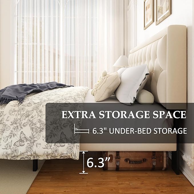 King Size Platform Bed Frame - Image 4