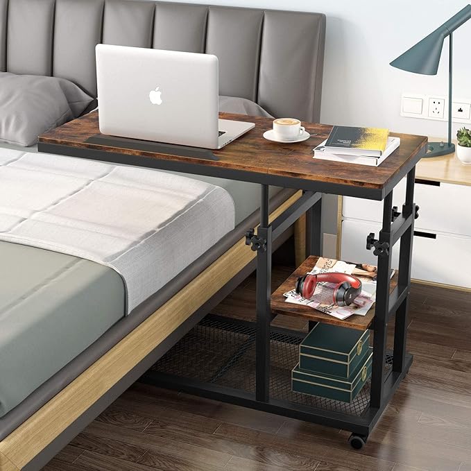 Tribesigns Height Adjustable C Table - Image 3