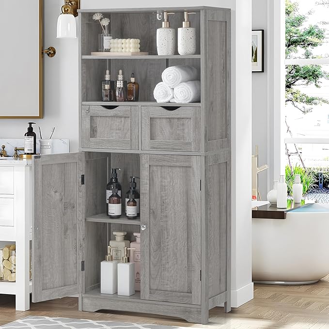 Iwell Tall Storage Cabinet - Image 2