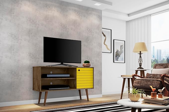 Manhattan Comfort Liberty Mid Century Modern TV Stand - Image 2