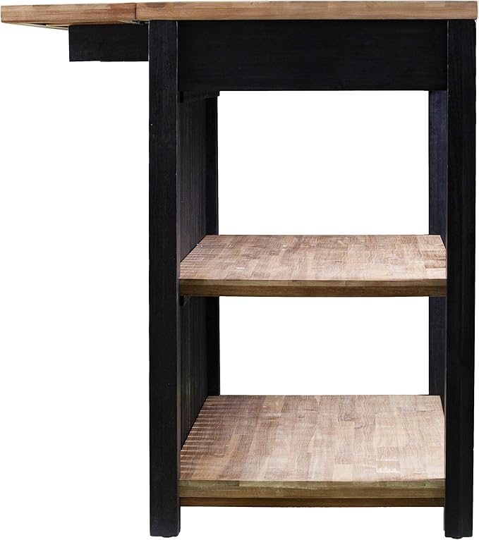 SEI Furniture Berinsly Expandable Freestanding Kitchen Island - Image 3