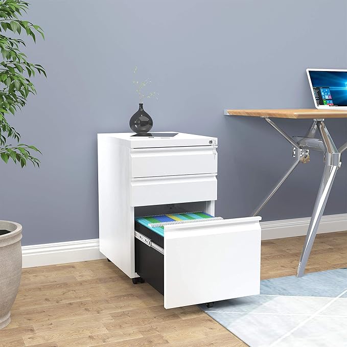 YITAHOME 3-Drawer Mobile File Cabinet - Image 2