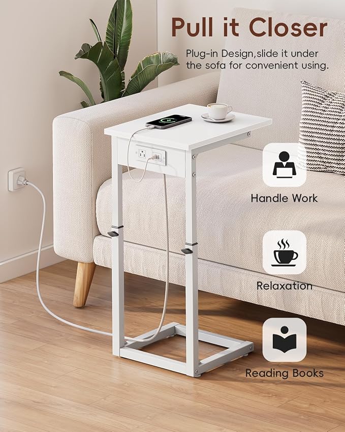 Vagusicc C Shaped End Table - Image 5