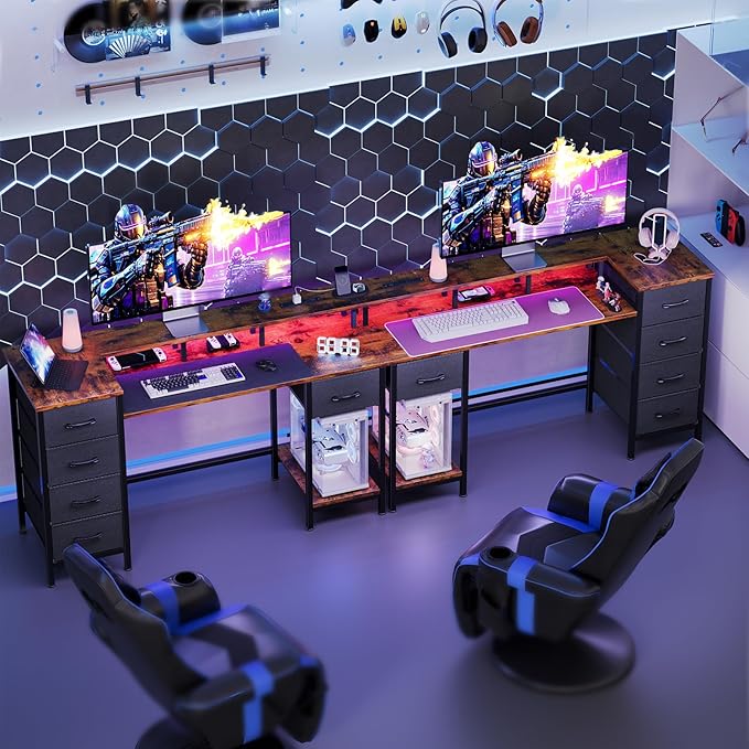 55 Inch Computer Gaming Desk - Image 2