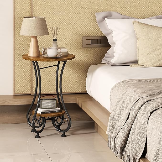 X-cosrack End Table, Round Side Table - Image 7