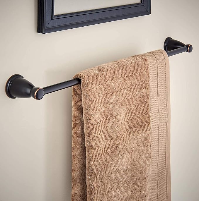 Franklin Brass Kinla 5-Piece Bathroom Set Oil-Rubbed Bronze 18', Toilet Paper - Image 13