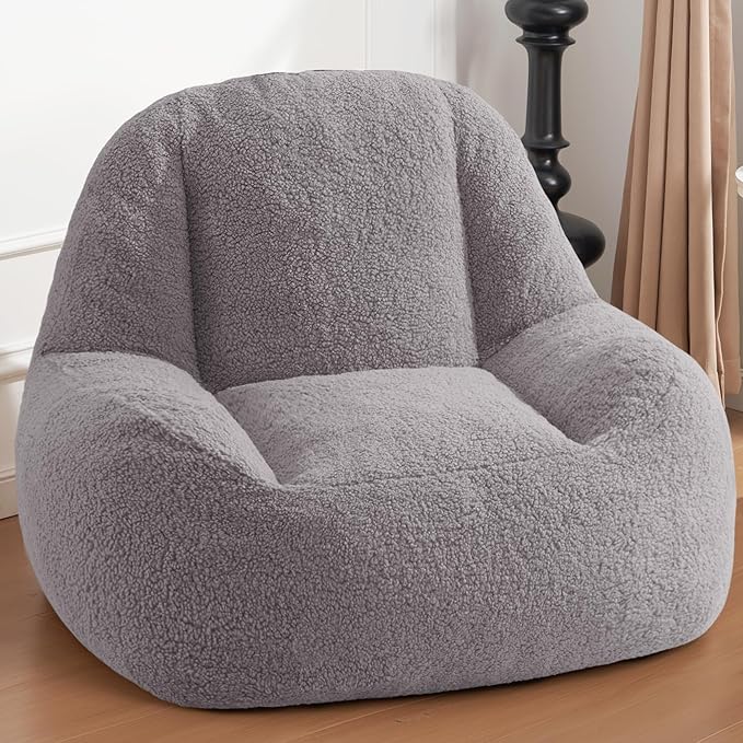 Homguava Bean Bag Chairs for Adults, Giant Beanbag Couch Adult Bean Bag Chair by Homguava