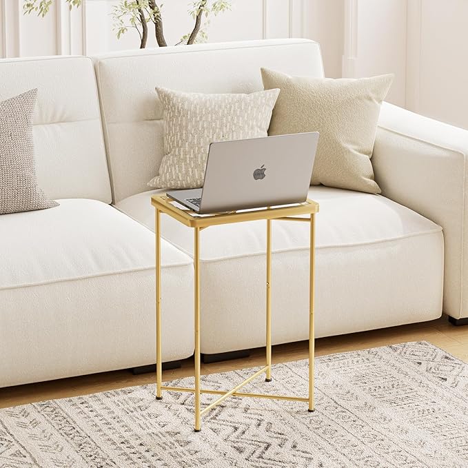 Garden 4 you Small Side Table, Glass End Table, Outdoor Side Table - Image 6