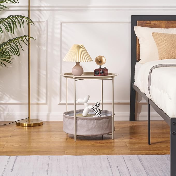 VECELO Round Side/End Table - Image 6