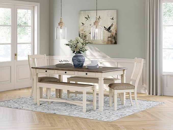 Signature Design by Ashley Bolanburg 20" Upholstered Dining Room Chair - Image 19