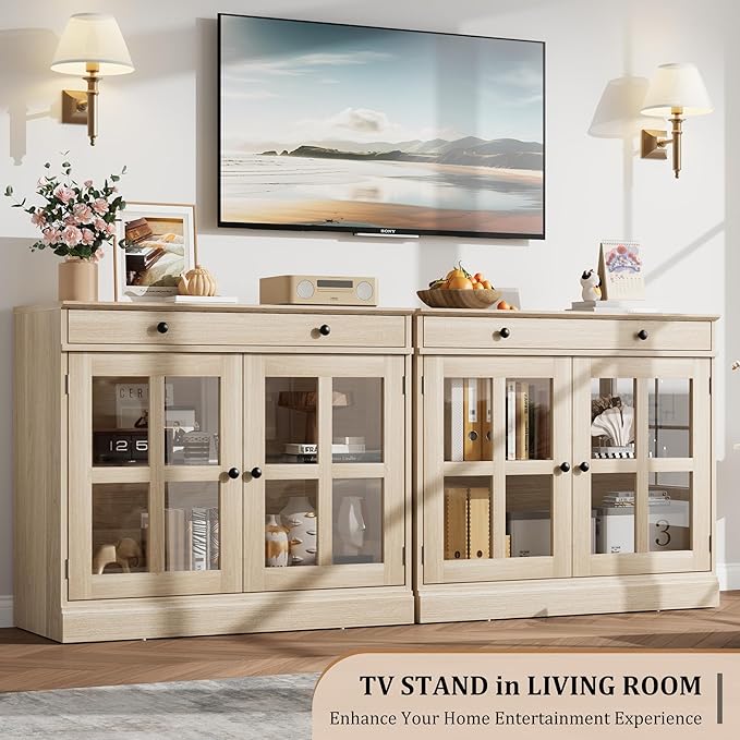 GarveeHome 35.4" Sideboard Buffet Cabinets - Image 5