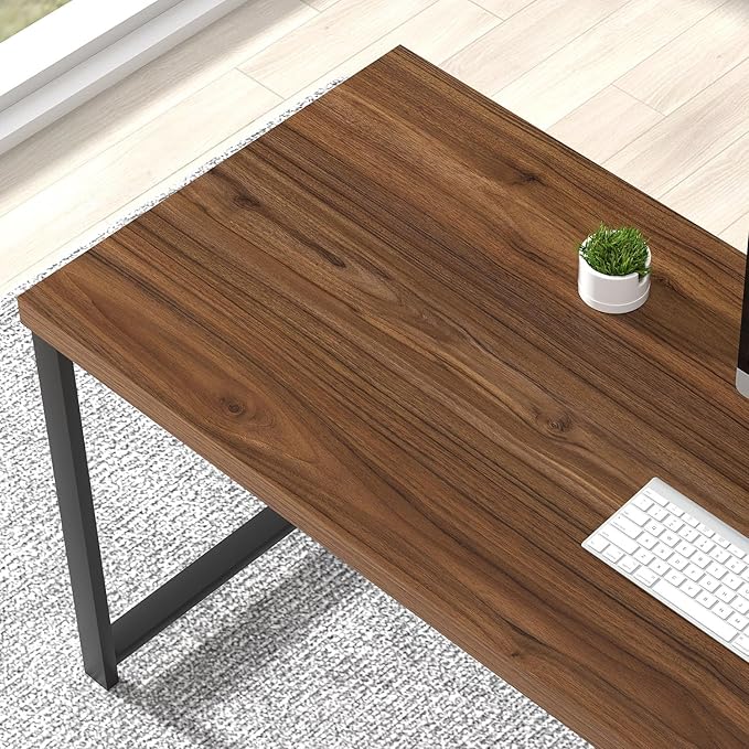 FOLUBAN 47 Inch Computer Desk, Small Home Office Desk - Image 4