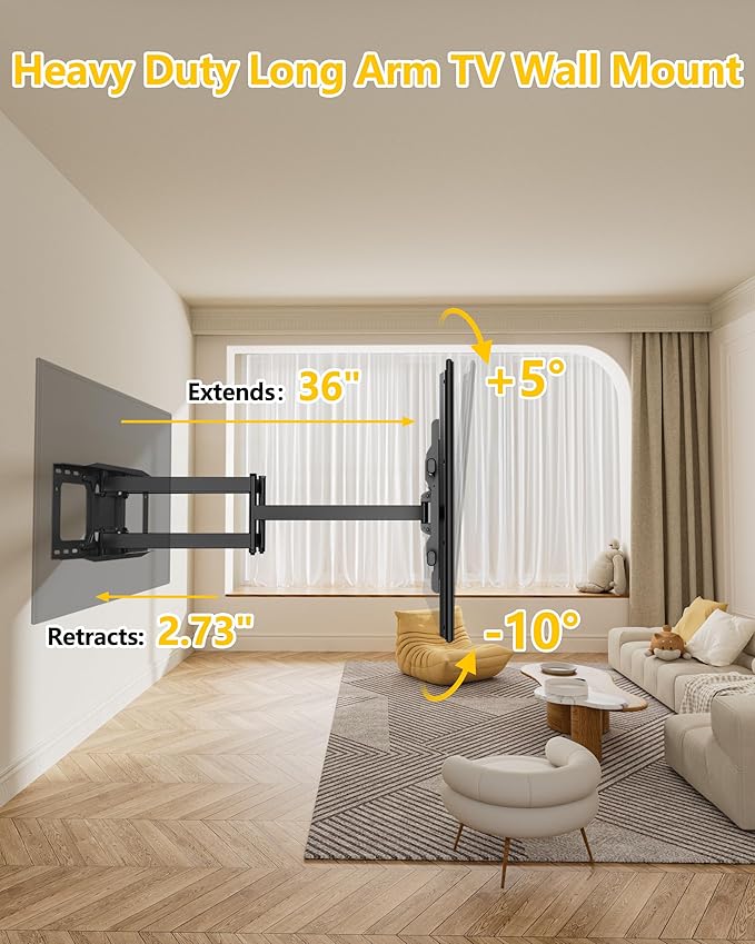 FORGING MOUNT Long Arm TV Wall Mount - Image 4