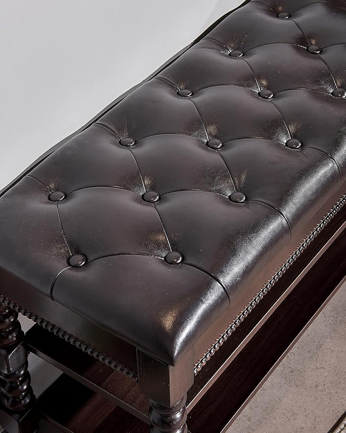 Shoe Storage Bench, Entryway Shoe Rack - Image 5