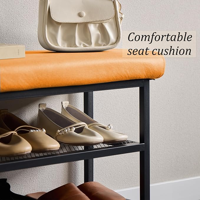 Shoe Rack Shoe Bench Shoe Organizer Storage Rack - Image 3