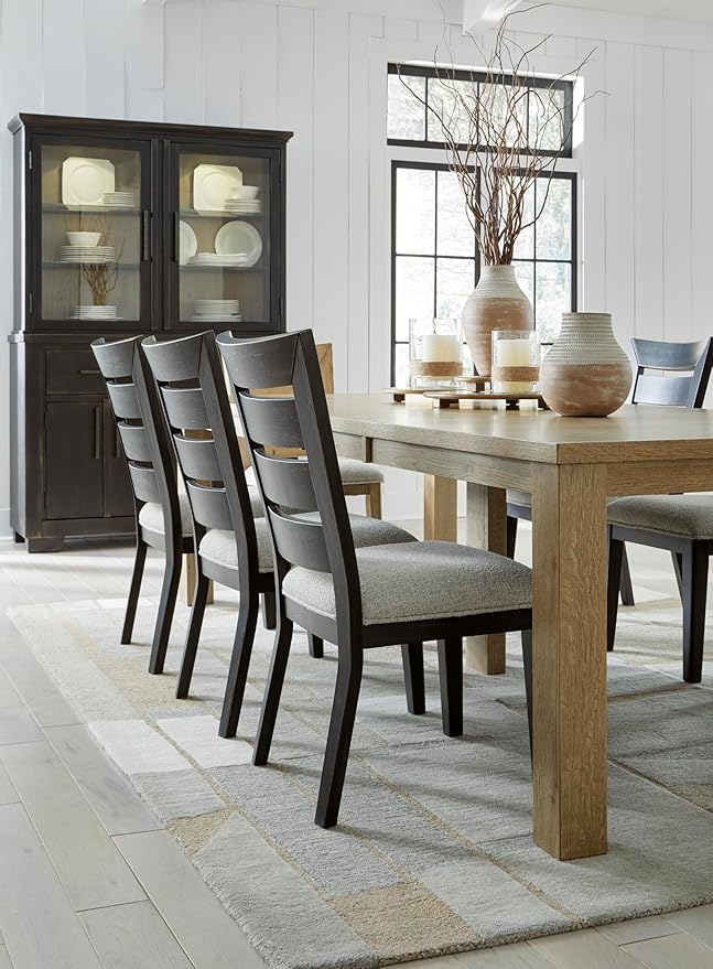 Signature Design by Ashley Galliden Urban Armless Upholstered Dining Chair - Image 11