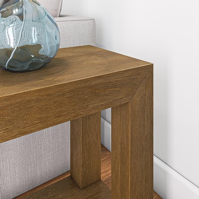 Plank+Beam Modern Rectangular Side Table - Image 5