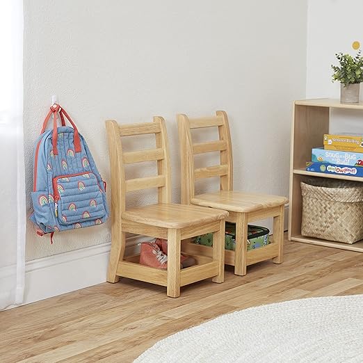 ECR4Kids Three Rung Ladderback Chair - Image 2