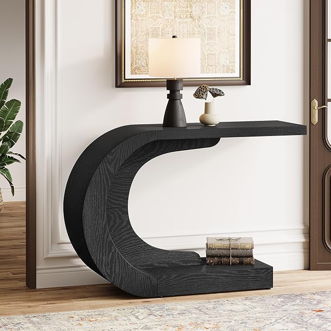 Tribesigns 43.3" Mid-Century Modern Console Table - Image 6