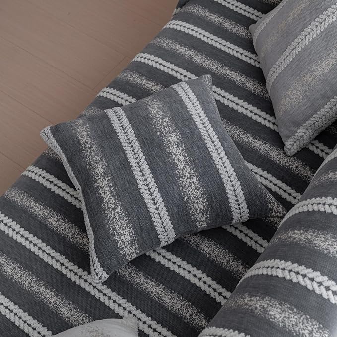 Pack of 1 Decorative Throw Pillow Covers 12x20 Inch, Pillow Cases - Image 4