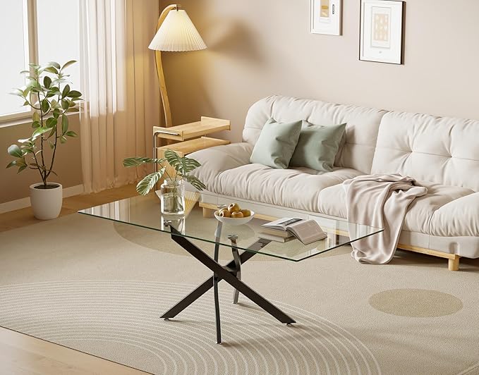 Tempered Glass Coffee Table - Image 5