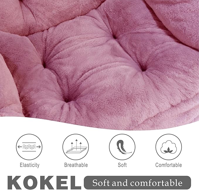Lazy Chair with Folding Ottoman, Living Room Chairs, Accent Contemporary Lounge - Image 4
