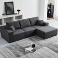 INGEROOM 108" Cloud Sectional Couch, Modular Sectional Sofa by INGEROOM