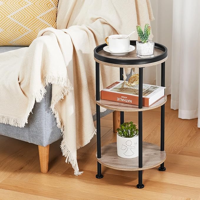 Side Table, Small Round Side Table - Image 2