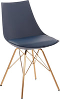 OSP Home Furnishings Oakley Mid-Century Modern Bucket Dining Chair by OSPHomeFurnishings