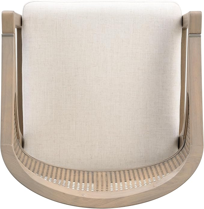 Christopher Knight Home Faritel Modern Wooden Dining Chairs Set of 2, Fabric - Image 7