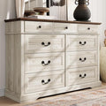 LINSY HOME Farmhouse 9 Drawers Dresser by LINSYHOME