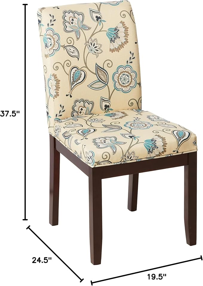 OSP Home Furnishings Dakota Upholstered Parsons Chair - Image 8