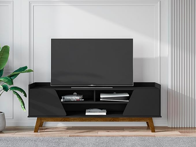 Manhattan Comfort Marcus Mid Century Modern 65 Inch TV Stand - Image 2